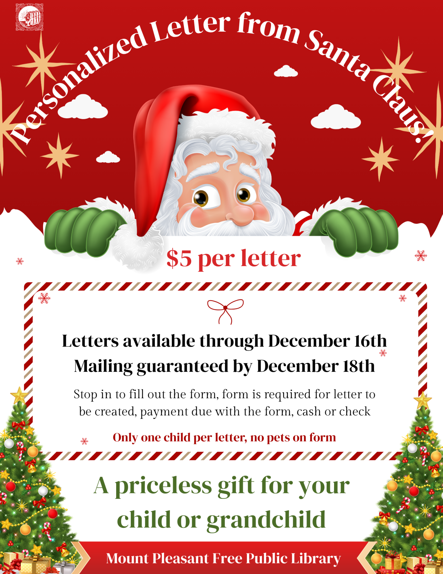 santa letter promo 2025