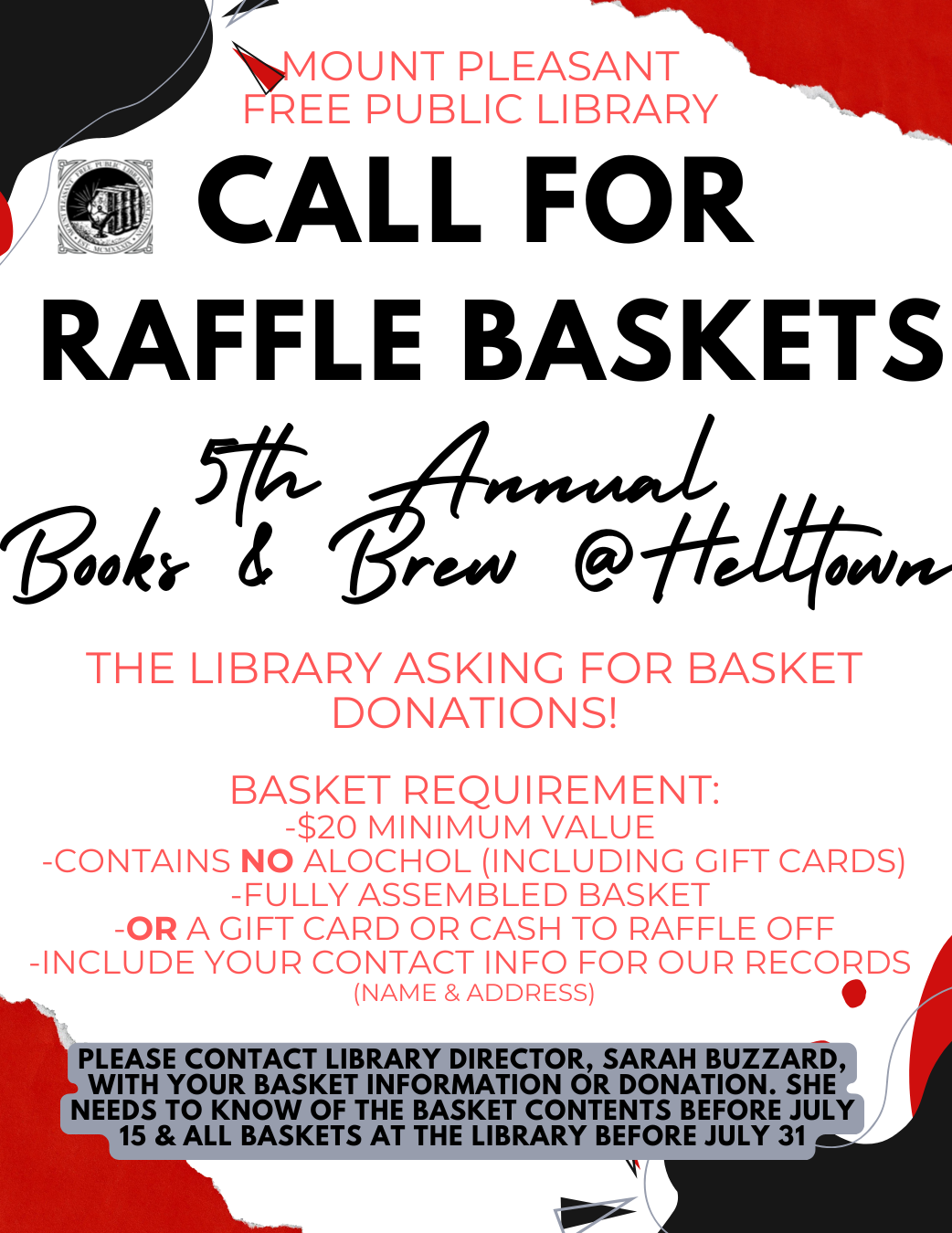 call for helltown baskets